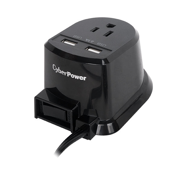 CyberPower CSP105U surge protector Black 1 AC outlet(s) 125 V 1.5 m - CSP105U CYBERPOWER