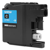 LC10EC INKvestment Super High-Yield Ink, 1,200 Page-Yield, Cyan - LC10EC