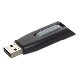 Store 'n' Go V3 USB 3.0 Drive, 16 GB, Black/Gray - 49172