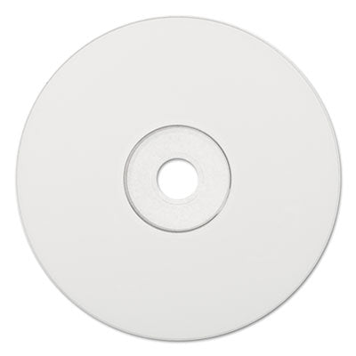 CD-R Printable Recordable Disc, 700 MB, 52x, Spindle, White, 100/Pack - 95252