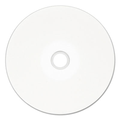 DVD+R Recordable Disc, 4.7 GB, 16x, Spindle, Hub Printable, White, 50/Pack - 94917