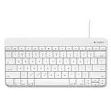 Wired Keyboard for iPad, Apple Lightning, White - 920-006341