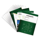 PET Ultra Clear Binding Covers, 5 mil Plastic, Square Corners, 11 x 8.5, Gloss Clear, 100/Pack - 5242501