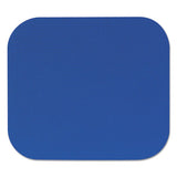 FELLOWES Polyester Mouse Pad, 9 x 8, Blue - 58021