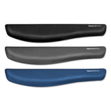 FELLOWES PlushTouch Keyboard Wrist Rest with FoamFusion Technology, 18.12 x 3.18, Blue - 9287401
