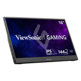 Viewsonic VX1654 portable TV/monitor Portable monitor Black 39.6 cm (15.6") LED 1920 x 1080 pixels - VX1654