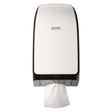 Hygienic Bathroom Tissue Dispenser, 7.38 x 6.38 x 13.75, White - 40407 C2G