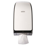 Hygienic Bathroom Tissue Dispenser, 7.38 x 6.38 x 13.75, White - 40407 C2G
