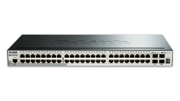 D-Link 52-Port Gigabit Stackable Smart Managed Switch including 4 x 10G SFP+ - DGS-1510-52X D-LINK