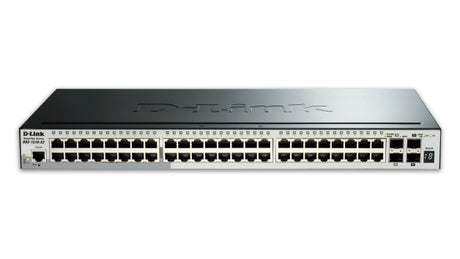 D-Link 52-Port Gigabit Stackable Smart Managed Switch including 4 x 10G SFP+ - DGS-1510-52X D-LINK
