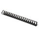 Plastic Comb Bindings for 11 x 8.5 Documents, 19 Rings, 1" (200-Sheet) Capacity, Black, 10/Pack - 52383