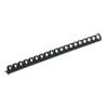 Plastic Comb Bindings for 11 x 8.5 Documents, 19 Rings, 0.5" (90-Sheet) Capacity, Navy Blue, 100/Pack - 52501