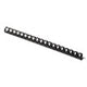 Plastic Comb Bindings for 11 x 8.5 Documents, 19 Rings, 0.5" (90-Sheet) Capacity, Black, 100/Pack - 52326