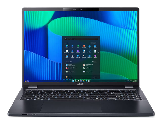Acer TravelMate P4 TMP416-53-59NC Copilot+ PC Intel Core Ultra 5 125U Laptop 40.6 cm (16") WUXGA 16 GB DDR5-SDRAM 512 GB SSD Wi-Fi 6 (802.11ax) Windows 11 Pro Blue - NX.B9AAA.001 ACER