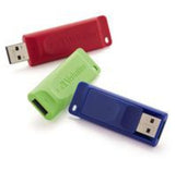 Verbatim 98703 USB flash drive 8 GB USB Type-A 2.0 Blue, Green, Red - 98703