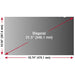 Viewsonic VSPF2150 display privacy filter 54.6 cm (21.5") Frameless display privacy filter - VSPF2150