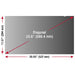 Viewsonic VSPF2360 display privacy filter 59.9 cm (23.6") Frameless display privacy filter - VSPF2360