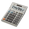 DM1200BM Desktop Calculator, 12-Digit LCD, Silver - DM-1200BM CASIO