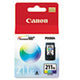 2975B001 (CL-211XL) High-Yield Ink, 349 Page-Yield, Tri-Color - 2975B001