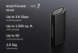 NETGEAR Nighthawk RS100 wireless router Gigabit Ethernet Dual-band (2.4 GHz / 5 GHz) Black - RS100-100NAS