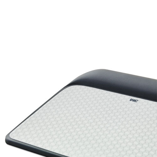 3M Mouse Pad with Precise Mousing Surface and Gel Wrist Rest, 8.5 x 9, Gray/Black - MW85B