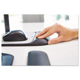 3M Mouse Pad with Precise Mousing Surface and Gel Wrist Rest, 8.5 x 9, Gray/Black - MW85B