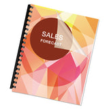 PET Ultra Clear Binding Covers, 5 mil Plastic, Square Corners, 11 x 8.5, Gloss Clear, 100/Pack - 5242501
