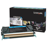 C746A1CG Return Program Toner, 7,000 Page-Yield, Cyan - C746A1CG