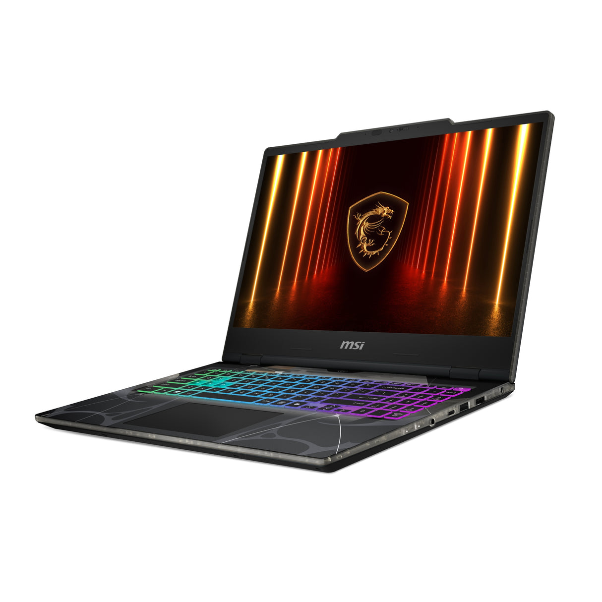 MSI Cyborg 15 B2RWEKG-258US Intel Core 5 210H Laptop 39.6 cm (15.6") Full HD 16 GB DDR5-SDRAM 1 TB SSD NVIDIA® GeForce RTX™ 5050 Laptop GPU Wi-Fi 6E (802.11ax) Windows 11 Home Black - CYBORG15B2258