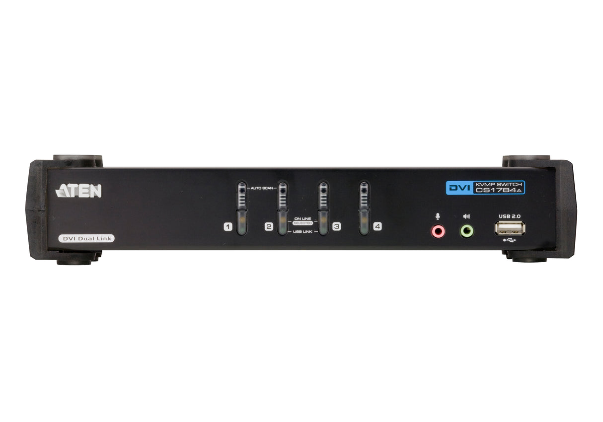 ATEN CS1784A KVM switch Black - CS1784A