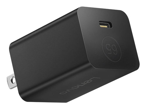 Lenovo 40AWGN65US power adapter/inverter Indoor 65 W Black - 40AWGN65US LENOVO