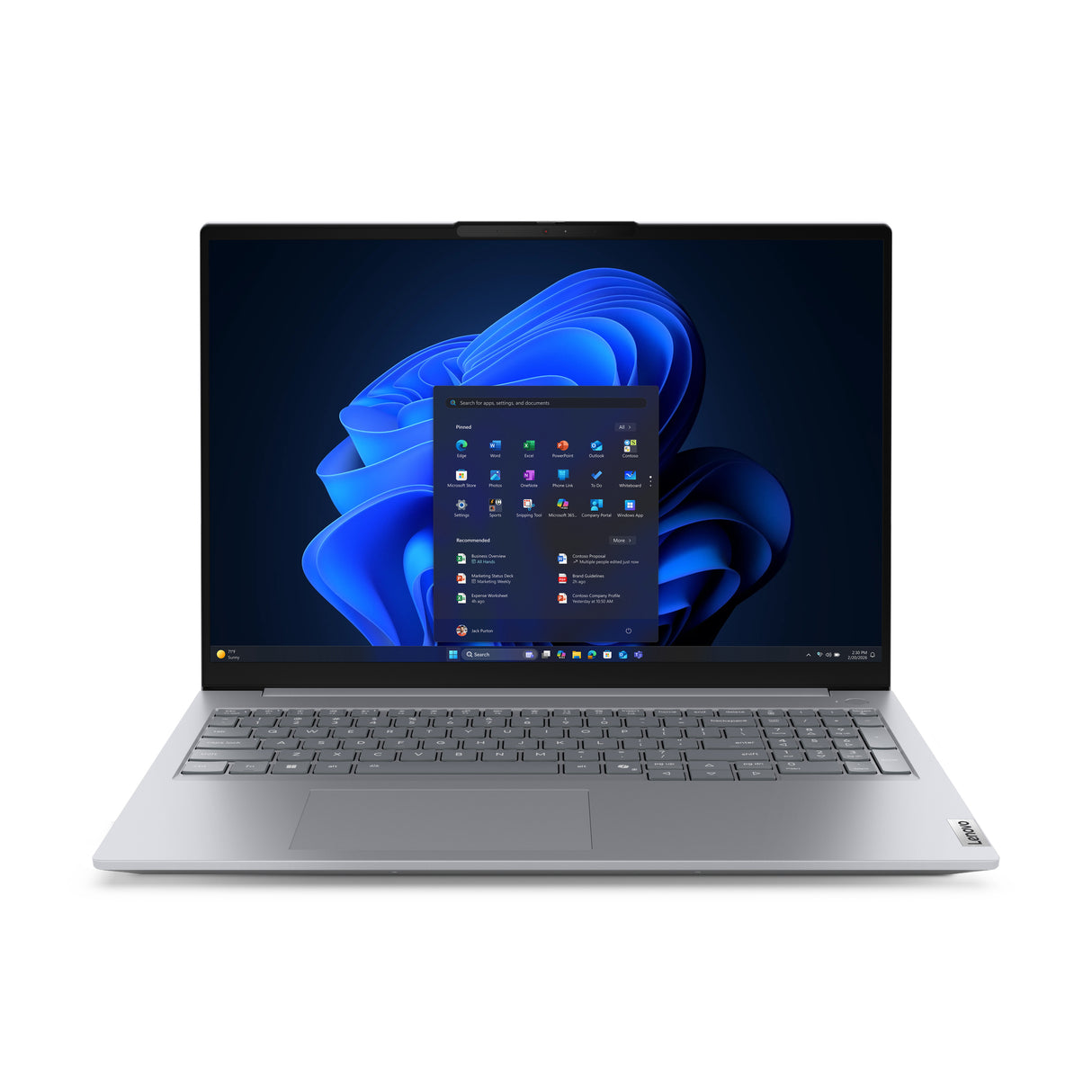 Lenovo ThinkBook 16 G9 AHP AMD Ryzen™ 5 220 Laptop 40.6 cm (16") Touchscreen WUXGA 16 GB DDR5-SDRAM 512 GB SSD Wi-Fi 7 (802.11be) Windows 11 Pro Grey - 21UT0002US