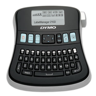 LabelManager 210D Label Maker, 2 Lines, 6.1 x 6.5 x 2.5 - 2175085