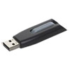 Store 'n' Go V3 USB 3.0 Drive, 256 GB, Black/Gray - 49168
