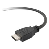 HDMI to HDMI Audio/Video Cable, 25 ft, Black - F8V3311B25 BELKIN