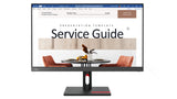 Lenovo ThinkVision S24i-30 computer monitor 60.5 cm (23.8") 1920 x 1080 pixels Full HD LED Black - 63DEKAT3US