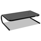 ALLSOP Metal Art Monitor Stand, 19" x 12.5" x 5.25", Black, Supports 30 lbs - 30336