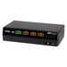 ATEN 4-Port USB 5K DisplayPort/HDMI Dual Display Universal Secure KVM Switch with CAC (PSD PP v4.0 Compliant) - CS1144DPH4C