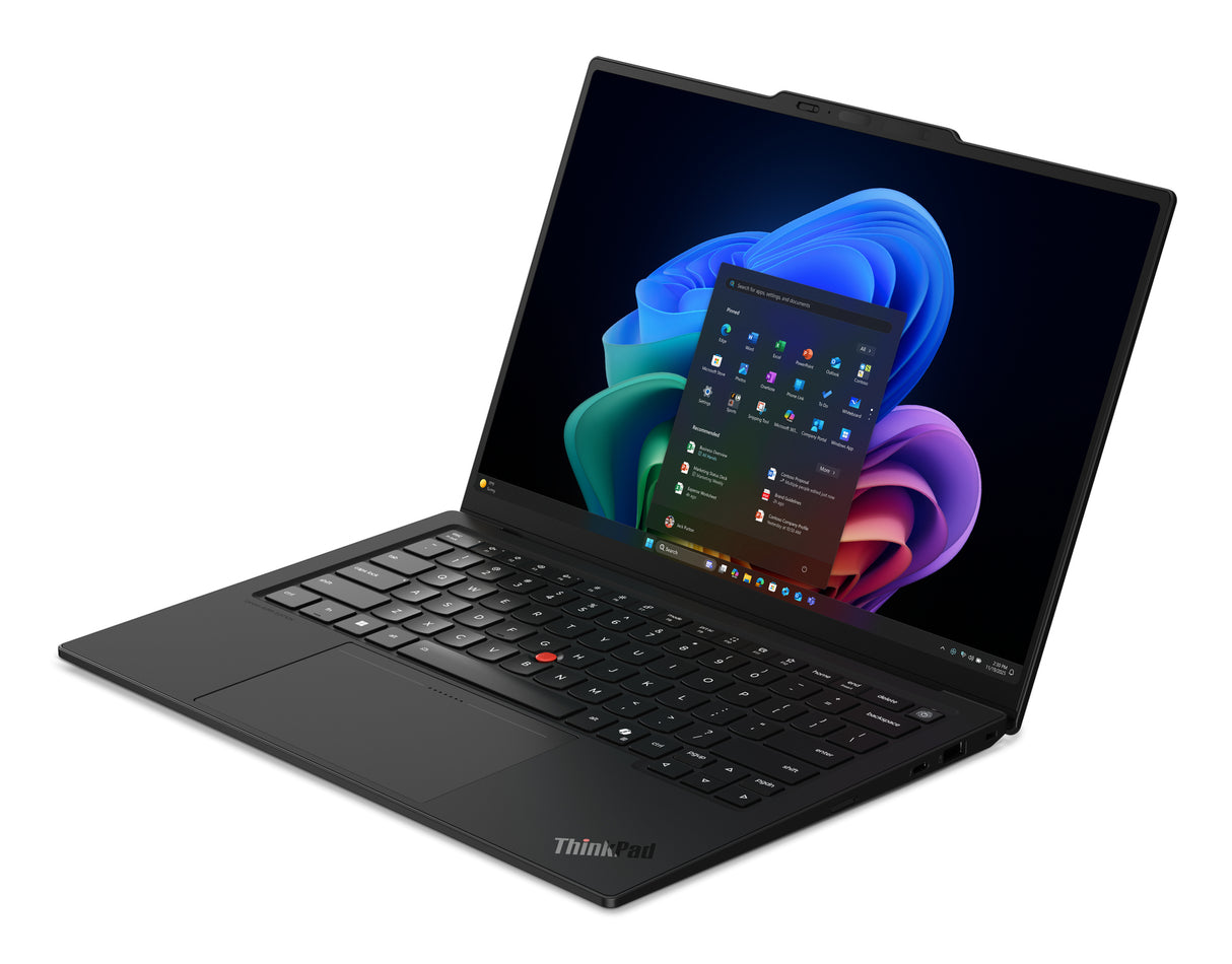 Lenovo ThinkPad X1 Carbon Gen 14 Aura Edition Copilot+ PC Intel Core Ultra 7 355 Laptop 35.6 cm (14") 2.8K 32 GB LPDDR5x-SDRAM 512 GB SSD Wi-Fi 7 (802.11be) Windows 11 Pro English Black - 21V7006EUS