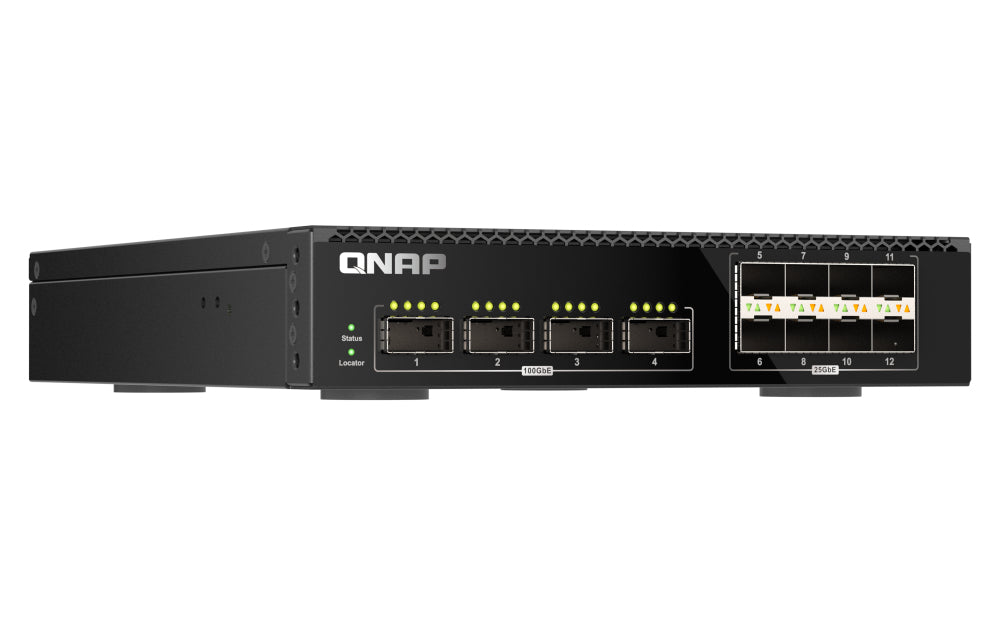 QNAP QSW-M7308R-4X network switch Managed L3 1U Black - QSW-M7308R-4X-US