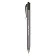 InkJoy 100 RT Ballpoint Pen, Retractable, Medium 1 mm, Black Ink, Smoke/Black Barrel, Dozen - 1951254 DYMO