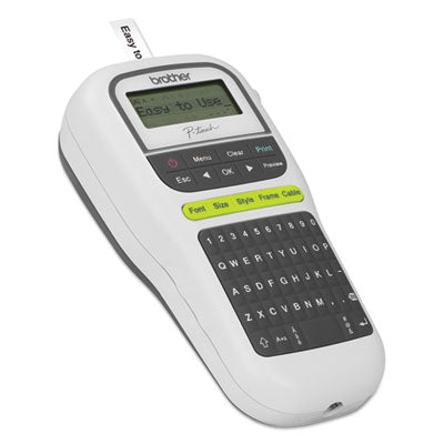 PT-H110 Easy Portable Label Maker, 2 Lines, 4.5 x 6.13 x 2.5 - PTH110