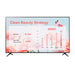LG PK340S Digital signage flat panel 165.1 cm (65") 270 cd/m² 4K Ultra HD Black Built-in processor WebOS - 43PK340S0UB