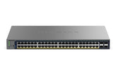 NETGEAR GS752TPv3 Managed L2/L3/L4 Fast Ethernet (10/100) Power over Ethernet (PoE) 1U Black - GS728TP-300NAS