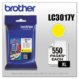 LC3017Y Innobella High-Yield Ink, 550 Page-Yield, Yellow - LC3017Y