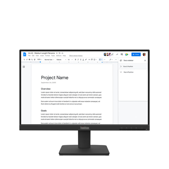 Lenovo ThinkVision S22-4e Monitor - 64CBKAR6UZ LENOVO