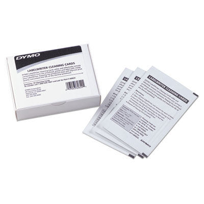 LabelWriter Cleaning Cards, 10/Box - 60622 DYMO
