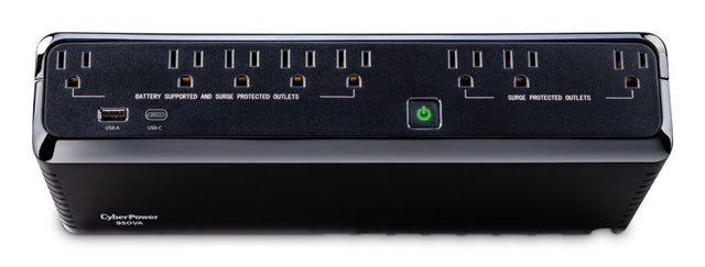 CyberPower Standby uninterruptible power supply (UPS) Standby (Offline) 0.95 kVA 510 W 8 AC outlet(s) - SL950U CYBERPOWER