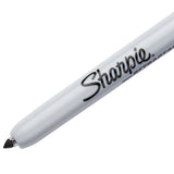 Retractable Permanent Marker, Fine Bullet Tip, Black - 32701