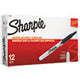 Retractable Permanent Marker, Fine Bullet Tip, Black - 32701